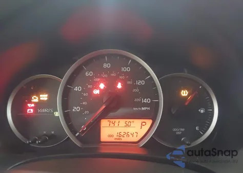 2012 Toyota Yaris L из США, поврежденный, VIN JTDKTUD31CD540840